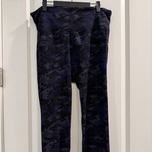 Spanx Blue Camo Leggings